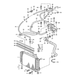 Molded to OE specifications for precise fitment and easy installation. Made from ECD-resistant EPDM material, it resists heat, ozone, and electrolysis. Temperature rated from -40°F to 275°F. 24-Month Unlimited Mileage Warranty. Replaces: 92810611205.