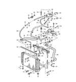 Upper Radiator Hose for Porsche 928 (1985-95)