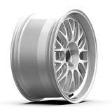 Fifteen52 Holeshot RSR Radiant Silver Wheel for Porsche Macan. Flow-formed, lightweight, 10-spoke mesh. 19x8.5, 5x112. PMB Performance expertise. $289/ea.