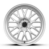 Fifteen52 Holeshot RSR Radiant Silver Wheel for Porsche Macan. Flow-formed, lightweight, 10-spoke mesh. 19x8.5, 5x112. PMB Performance expertise. $289/ea.