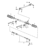 Replace your worn steering rack boot on Porsche 911, 924, 944, or 968 with our high-quality part. Guarantees fitment and seals against moisture and debris to protect sensitive components. Crafted from durable, heat, and ozone-resistant material, it maintains flexibility and proper rack movement. 24-month unlimited mileage warranty. Replaces: 191 419 831, 191419831, PCG419831C.