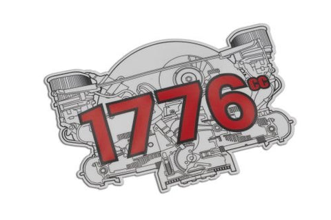 EMPI Engine Decal 1776cc
