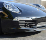 Carbon Fiber V-Style Front Spoiler lip - Porsche 991 (Image: 3)