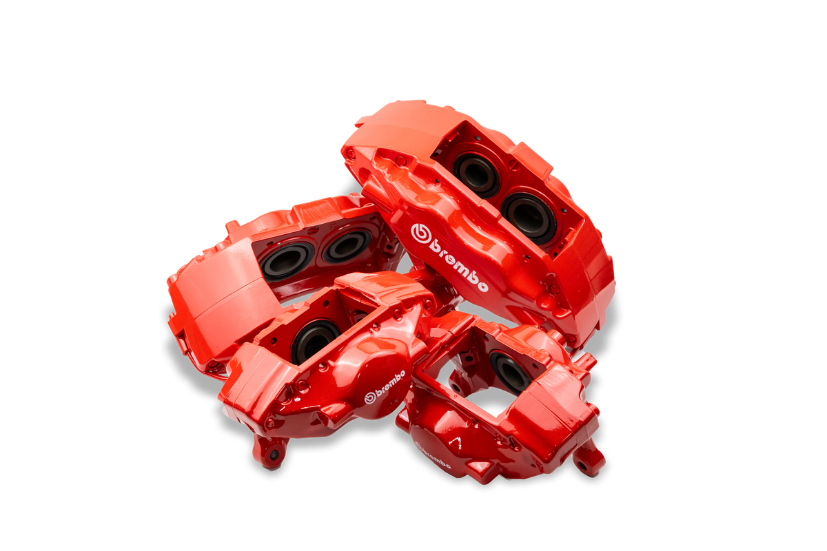 MITSUBISHI エンジニアスーツ MZ62301 赤 Mitsubishi Lancer Evolution IX MR 4/2-Piston Brembo Caliper