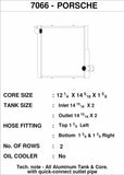CSF 7066 Center Radiator, fits 14-19 991 Turbo, 2-row aluminum, boosts cooling, drop-in, made in USA. Shop now at PMB Performance.