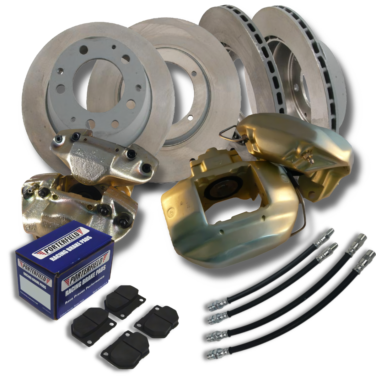 Brake Bundle for Porsche Model 911S, 911L and Early 930 Calipers PMB