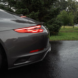 Rennline Carbon Fiber Mini Decklid Spoiler - 991.2: Hand-laid carbon fiber, UV protected, precise fit, easy install with 3M adhesive. Shop now at PMB.