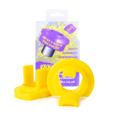 PowerFlex insert kit for Porsche 996/997 gearbox front mount cuts flex with polyurethane, 25-30% stiffer than OEM rubber. Shop now at PMB Performance.