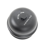 Rennline Billet Oil Filter Housing for 991, Cayenne & Panamera: Durable billet aluminum cap prevents leaks and cracks. Fits 2007-2019 models. Shop now at PMB.