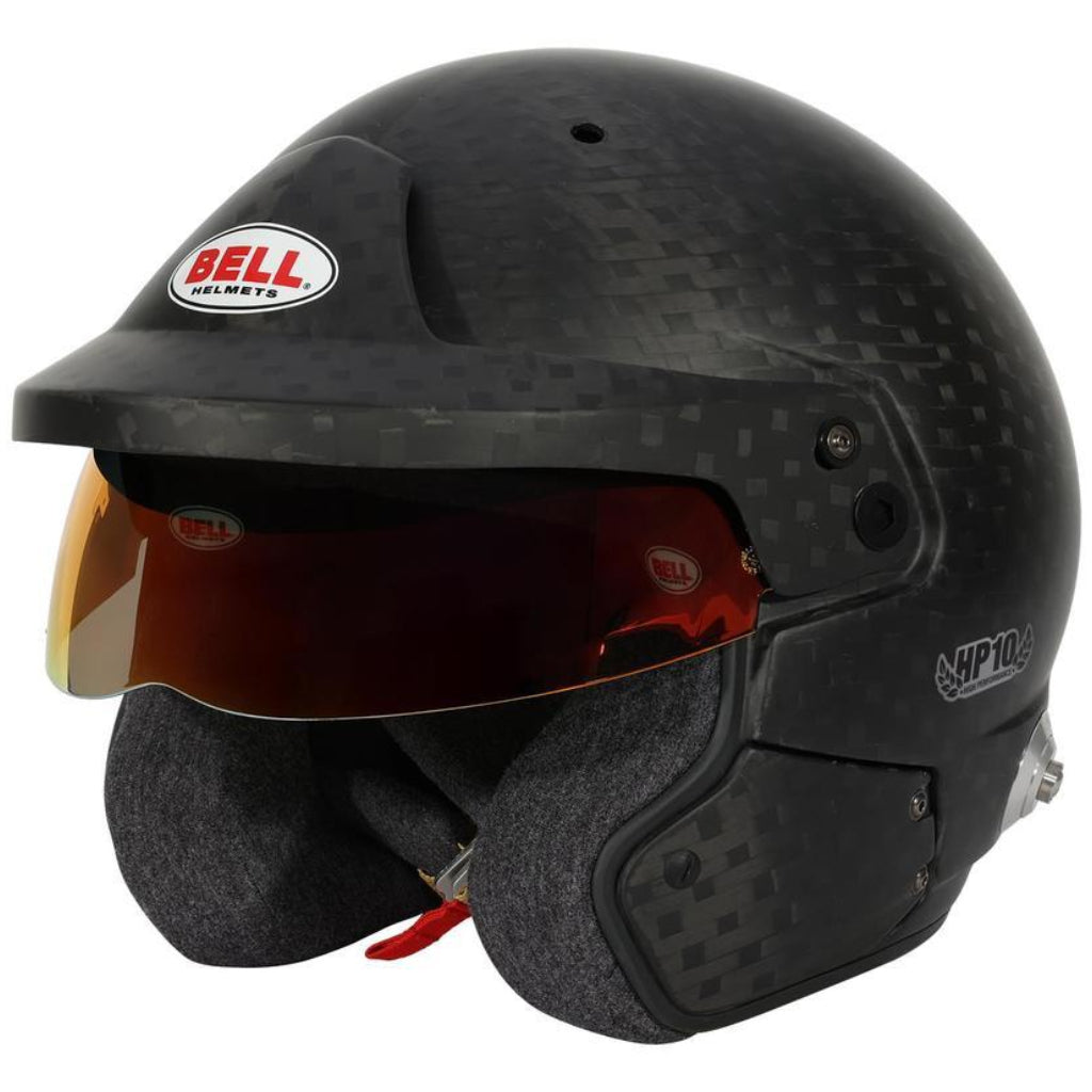 bell carbon helmets Competition Motorsport Bell HP10 Carbon Open Face Helmet