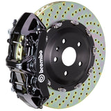 Brembo Gran Turismo Front Brake Kit for 981 Boxster, 380mm discs, 6-piston calipers, FM1000 pads, all hardware included. Shop now at PMB Performance.