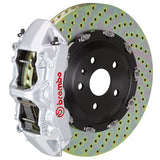 Brembo Gran Turismo Front Brake Kit for 981 Boxster, 380mm discs, 6-piston calipers, FM1000 pads, all hardware included. Shop now at PMB Performance.