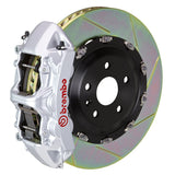 Brembo Gran Turismo Front Brake Kit for 981 Boxster, 380mm discs, 6-piston calipers, FM1000 pads, all hardware included. Shop now at PMB Performance.