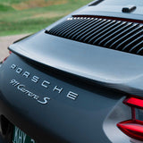 Rennline Carbon Fiber GTS Spoiler - 991.2: High-quality carbon fiber, UV protection, no adhesive, OEM+ fit, simple installation. shop now at PMB Performance.