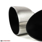 Fabspeed Porsche 993 Turbo Single Wall Oval Bolt-On Tips (1995-1998) (Image: 3)