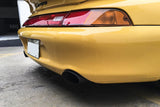 Fabspeed Porsche 993 Turbo Single Wall Oval Bolt-On Tips (1995-1998) (Image: 5)