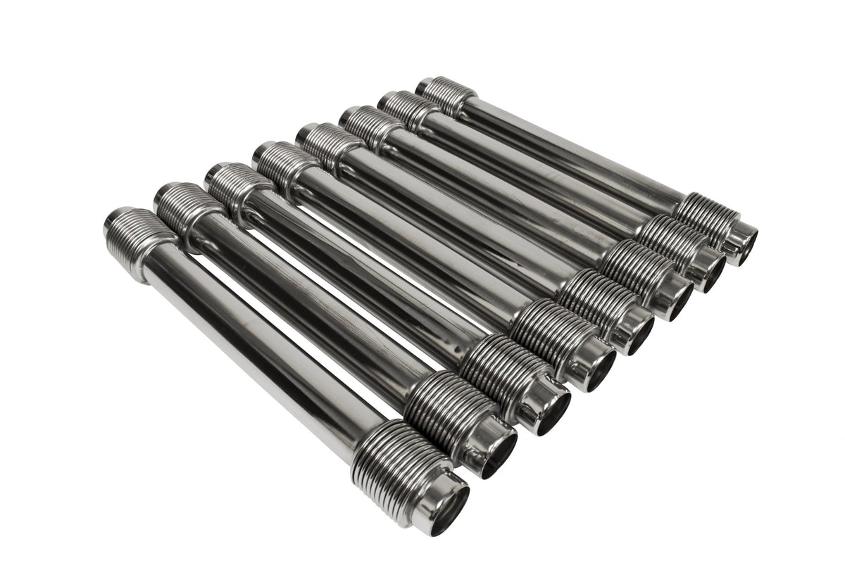 Stainless Push Rod Tube without Seals, Set of 8 – PMB Performance