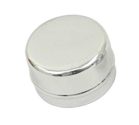 Chrome Center Cap for EMPI Spindle-Mount Wheels, without Logo, Pair.