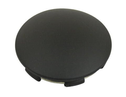 Black Cap Only (Plain) for 15" Raider, Push-On Plastic with Ring