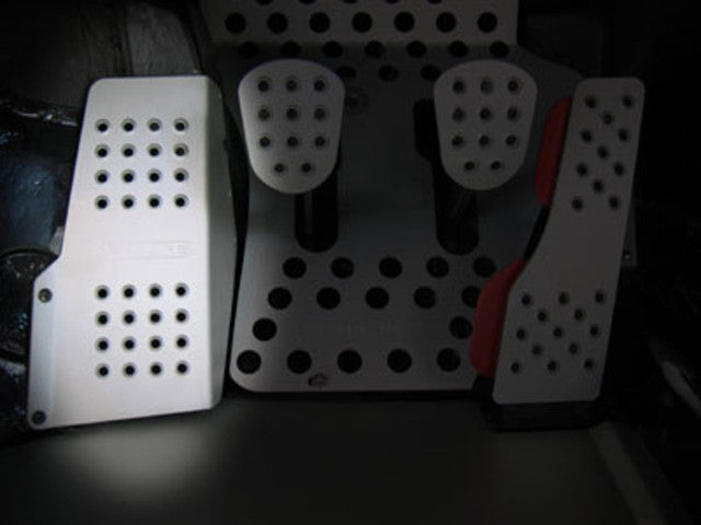 porsche pedals Dead Pedal - Perforated - Porsche