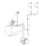 Restore windshield washer functionality on your Porsche 911, 912, 928, or 930 (1965-1989) with our Windshield Washer Pump. Featuring guaranteed fitment, efficient impeller, and low-resistance motor brushes. Built to last with durable materials and factory-tested for reliability. 24-month unlimited mileage warranty included. Replaces: 928 628 074 01, 92862807401.