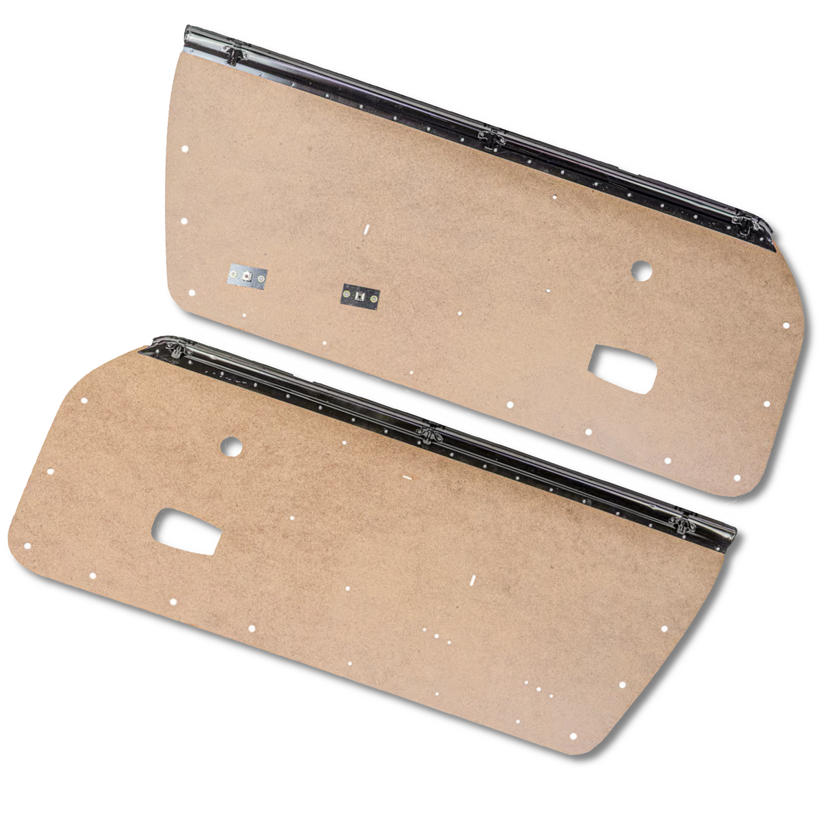 914 rubber Door Panel Blank with Metal Bolster Set for 914 (170-76 914 rubber Door Panel Blank with Metal Bolster Set for 914 (170-76