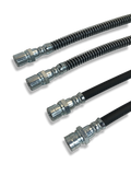 PMB Performance DirectFit Rubber Brake Lines - Set of 4 - 1990-95 Porsche 968/944S2