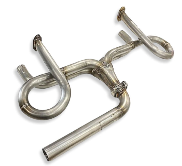 Bursch Stainless Steel Header System for Porsche 912 (1965-69 