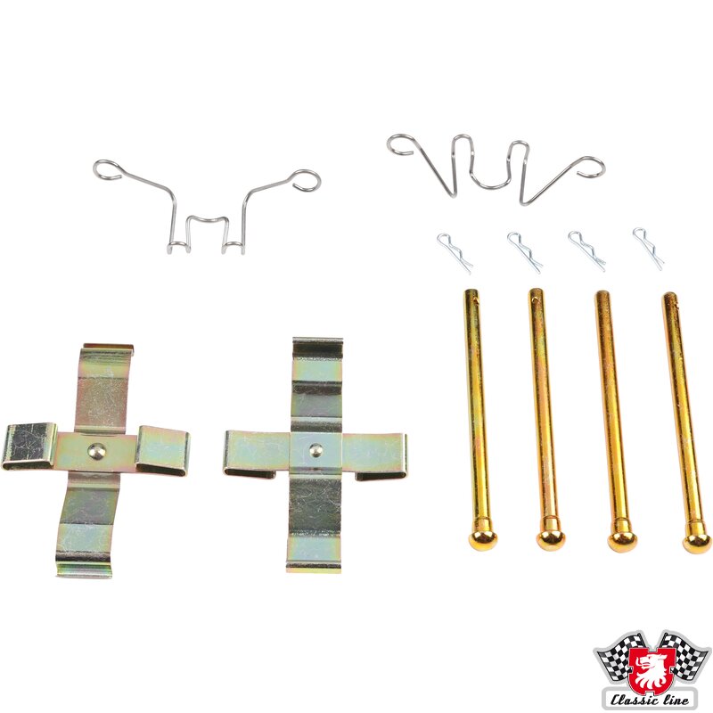 Brake pad Hardware Kit, Front, for Porsche 944 and 924S PMB Performance