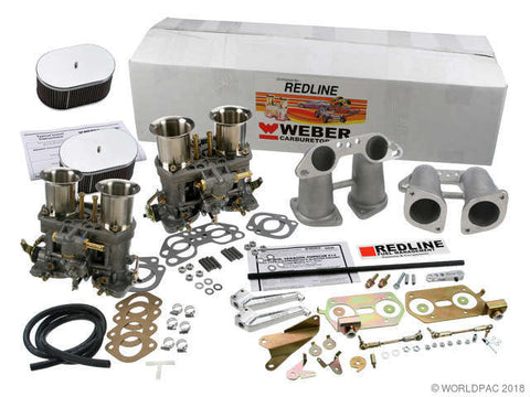 Genuine Weber Dual 44 IDF Carburetor Conversion Kit for Porsche 914/912E