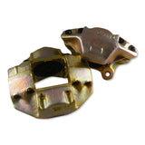 These are vented rotor M-Calipers on the 1967 911S. From the leader in Porsche brake caliper restoration comes the ultimate Porsche 911 caliper rebuild. This is not your standard Porsche brake caliper refurbishment it is unique to the Porsche 911 brake calipers. When you're looking for Porsche brake calipers done right