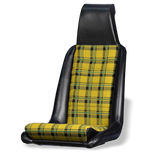 914Rubber plaid seat kit for Porsche 914 (1975–76). Sewn fabric, factory-style fit. PMB-tested. Restore your seats with true 70s look and period-correct detail.