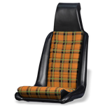 914Rubber plaid seat kit for Porsche 914 (1975–76). Sewn fabric, factory-style fit. PMB-tested. Restore your seats with true 70s look and period-correct detail.