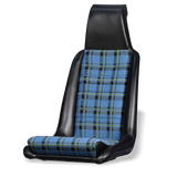 914Rubber plaid seat kit for Porsche 914 (1975–76). Sewn fabric, factory-style fit. PMB-tested. Restore your seats with true 70s look and period-correct detail.