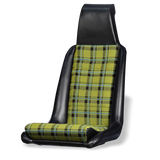 914Rubber plaid seat kit for Porsche 914 (1975–76). Sewn fabric, factory-style fit. PMB-tested. Restore your seats with true 70s look and period-correct detail.
