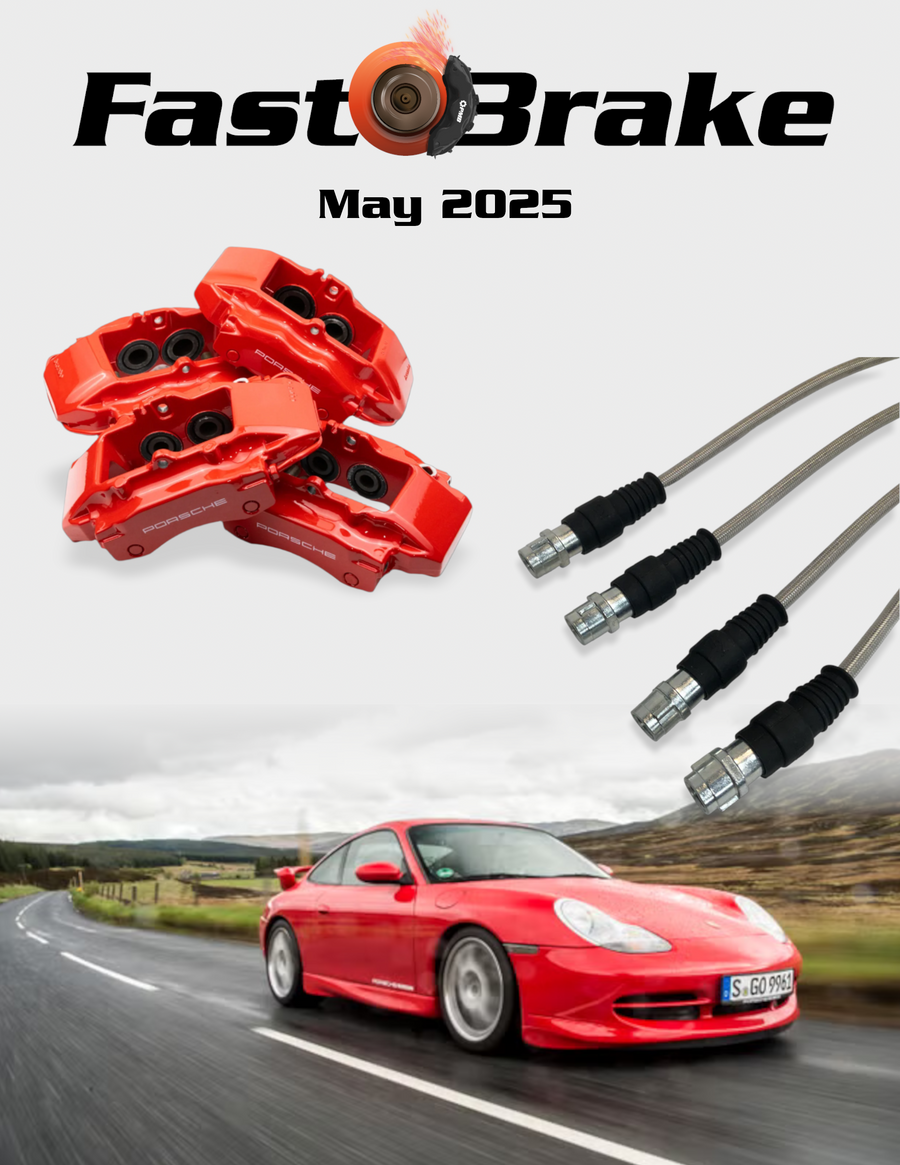 Perfect Painted Calipers | Water Cooled 911 Tech Tips | Directfit Brake Lines on Sale