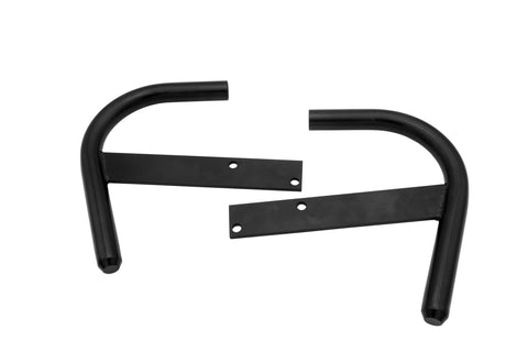 Black Powder Coated Steel Tube Nerf Bar: Fits 1968-1973 Type 1 Beetles, replaces bumpers, lightweight, easy bolt-on install. Shop now at PMB Performance.
