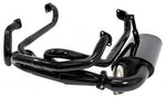 Sideflow Merged Exhaust System with Muffler