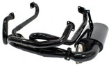 Sideflow Merged Exhaust System with Muffler