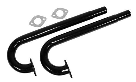 Heater Box J-Tubes, Black : Pair : EMPI, Skin Packed