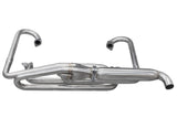 Classic Dune Buggy Exhaust - Brushed Stainless Steel