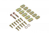 Bolts and Pan Washers for one pan half, Set.