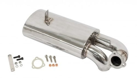 Stainless Steel Sideflow Muffler Only