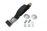 2-Point Lap Seat Belt, 72" black, push-button, 2" web, fits stock mounts, with hardware, USA-made, sold each, not for racing. Shop now at PMB Performance.