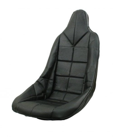 Seat Cover, Black Square Pattern