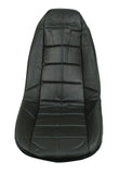 Seat Cover, Black Square Pattern