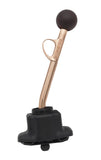 EMPI Trigger Shifter, Copper Plated, with Rosewood Shift Knob, Short 12" O.A.L.