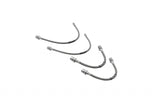 EMPI 4-Piece Braided Brake Line Kit for 1965–1968 VW Type 1