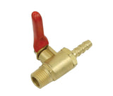 EMPI Fuel Shut-Off Valve with 1/4-Inch Hose Barb and 1/4-Inch NPT