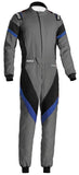 Competition Motorsport Sparco Victory 3.0 Driver FIA Racing Suit (fia & SFI Rated) blue grey